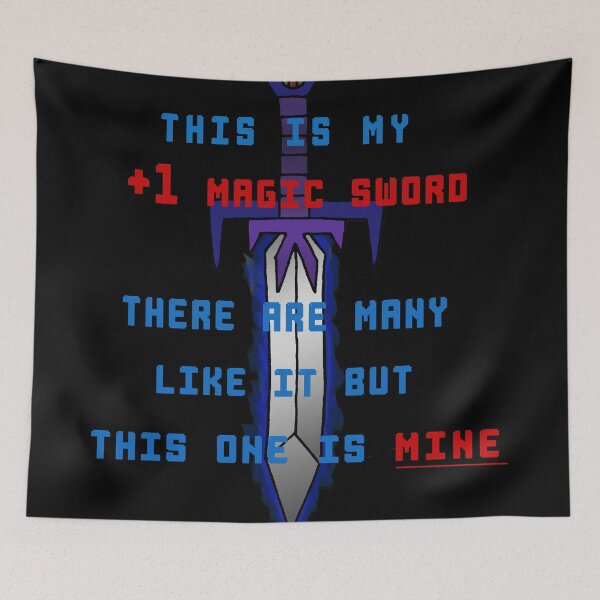 Item preview, This is my +1 magic sword.  designed and sold by TheBitGeek.