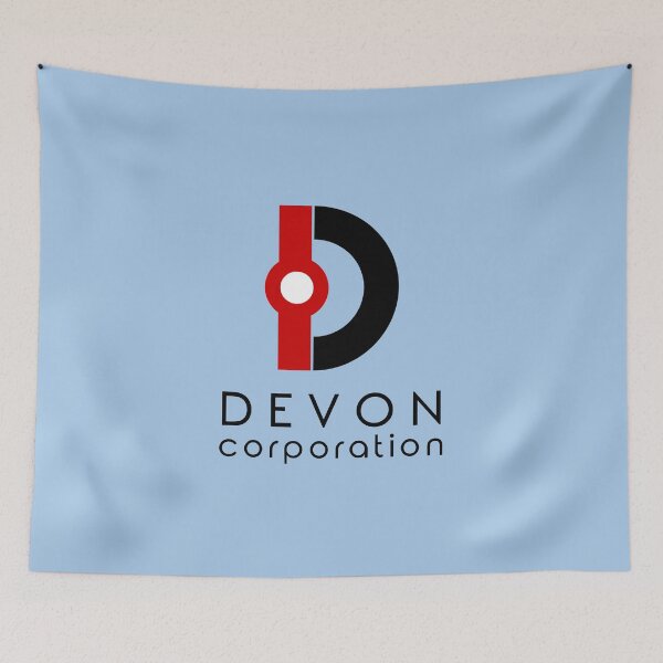 Item preview, Devon Corporation Logo (in Black) designed and sold by MagentaBlimp.