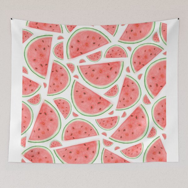 Artikelvorschau, Aquarell Wassermelone entworfen und verkauft von Orna Artzi Shemesh.