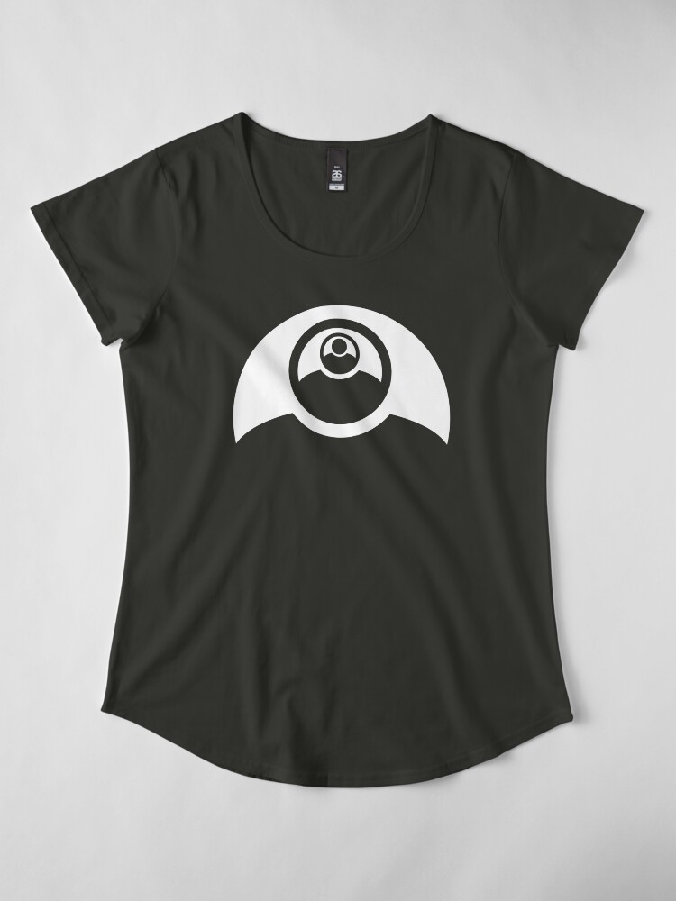 Alternate view of open your third eye Premium Scoop T-Shirt