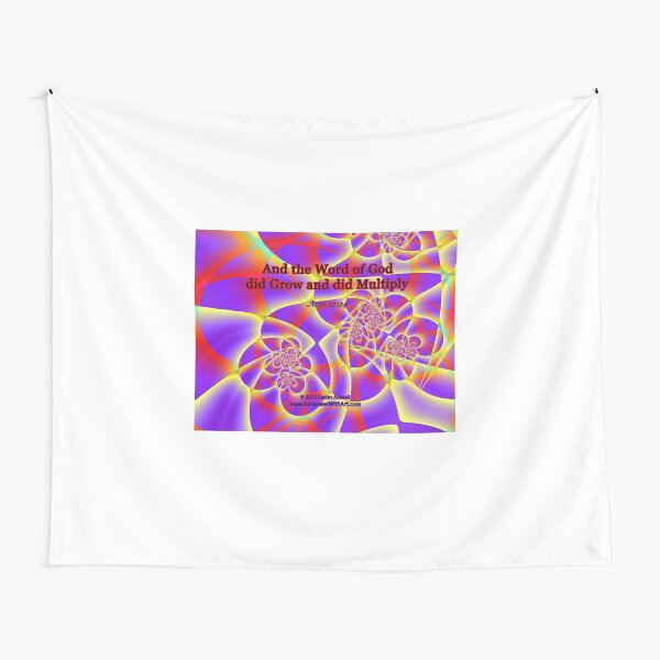 And The Word Of God Tapestry