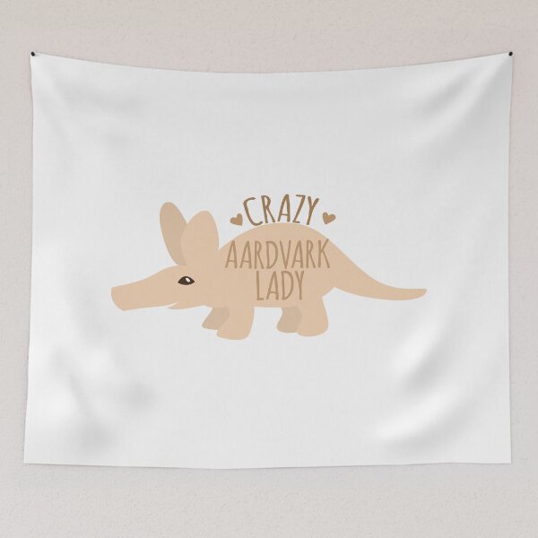 Item preview, Crazy AARDVARK Lady designed and sold by jazzydevil.