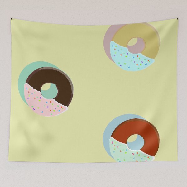 Item preview, A Trio of Half-Dipped Donuts designed and sold by Overartylizing.