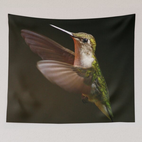 Item preview, Ruby-throated Hummingbird designed and sold by Enola Gay Wagner.
