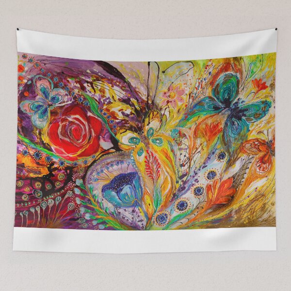 Item preview, The flowers and butterflies designed and sold by Elena Kotliarker.