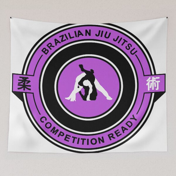 Item preview, Brazilian Jiu Jitsu Competition Ready Triangle Choke Purple  designed and sold by yin888.