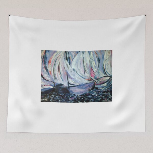 Item preview, Abstract sailboats designed and sold by agneskaminski.