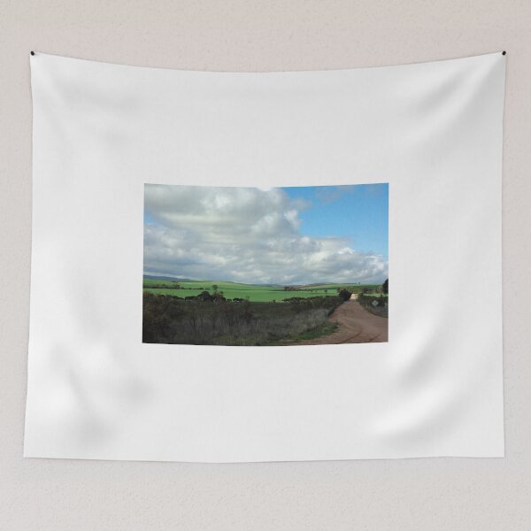 Item preview, Green pastures and fluffy white clouds designed and sold by imaginethis.