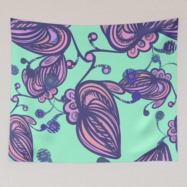 Item preview, Floral pattern designed and sold by Marina Sezartis.