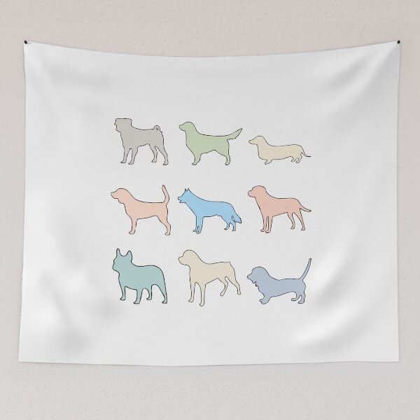 Item preview, Pastel Dogs designed and sold by sleeping-tigers.