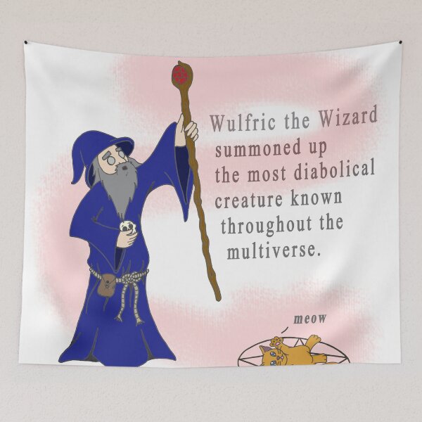Item preview, Wulfric the Wizard designed and sold by TheBitGeek.
