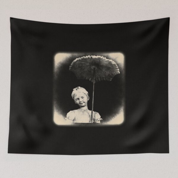 Item preview, Little Goth Girl with Umbrella designed and sold by WhiteOak Art Designs.