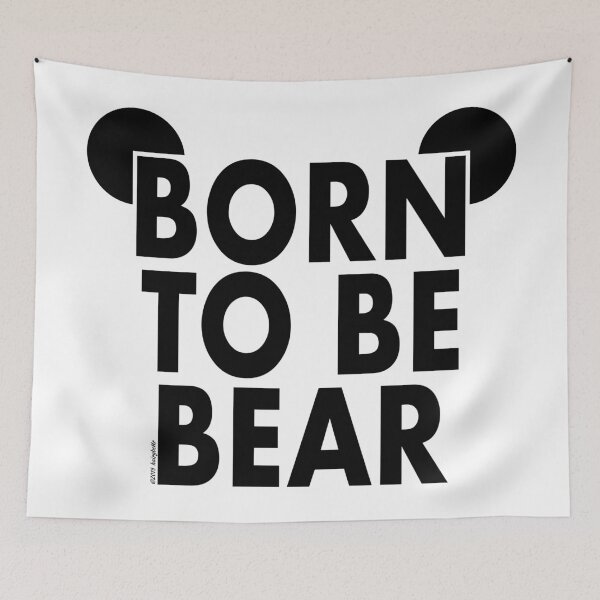 Item preview, Born To Be Bear designed and sold by hairybehr.