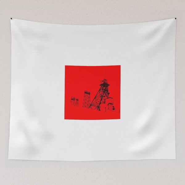 Item preview, Butte Montana Headframe - Red designed and sold by IMAGETAKERS.