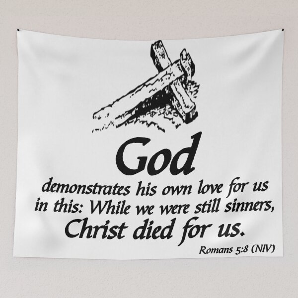 Item preview, GOD'S LOVE - ROMANS 5:8 designed and sold by CalliopeSt.