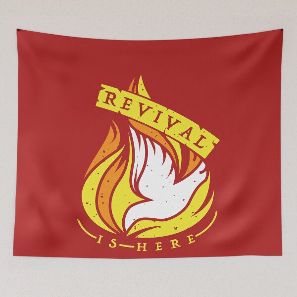 Item preview, Revival Is Here Christian Pentecost Tshirt designed and sold by elijohn23.