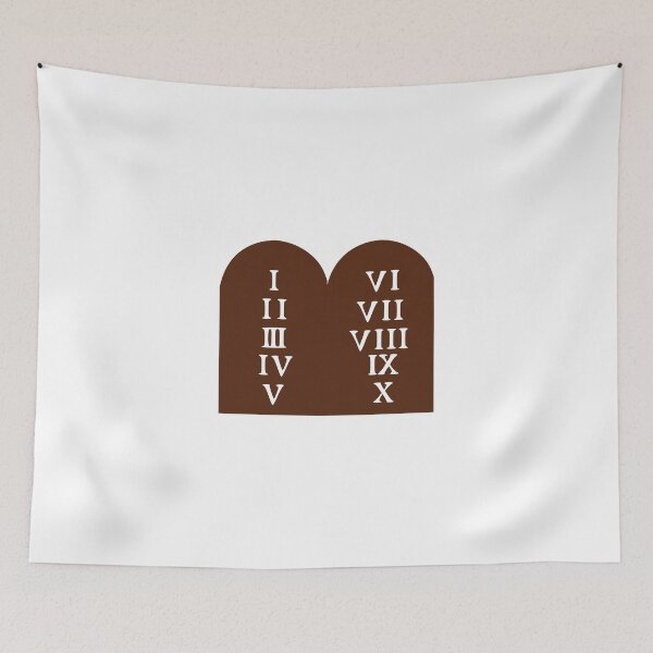 Item preview, Ten Commandments designed and sold by Nostalgia Busters.