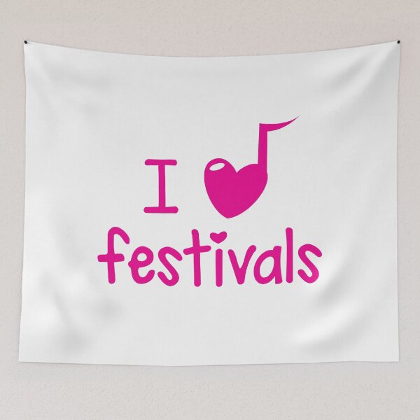 Item preview, I (musical) heart music festivals designed and sold by jazzydevil.