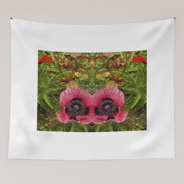 Item preview, Mirrored Poppies designed and sold by lezvee.