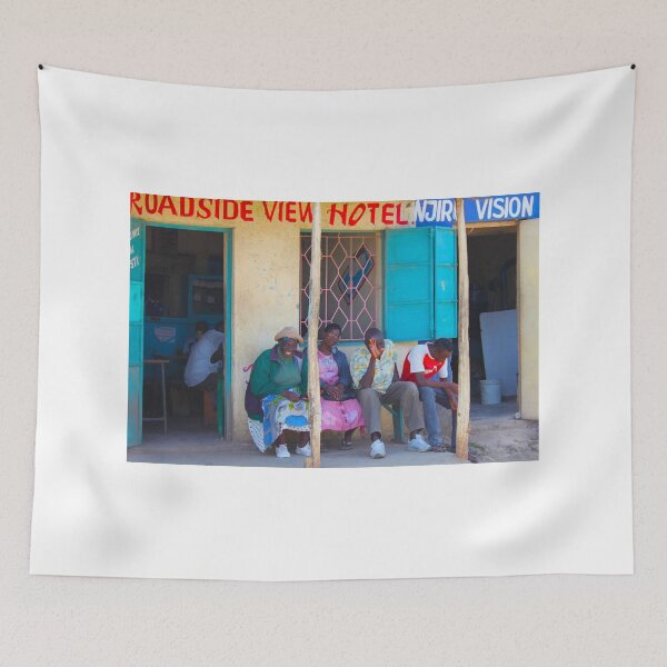 Item preview, Happy People at "Road Side View" Hotel in Nairobi, KENYA designed and sold by Bruno Beach.