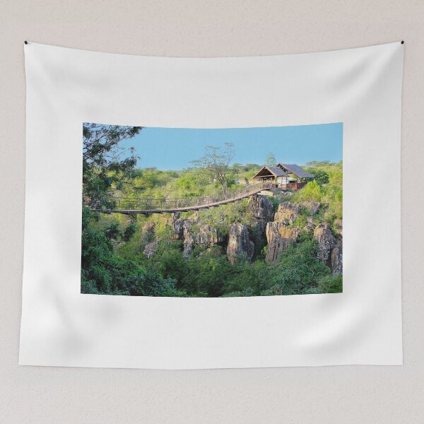 Item preview, Suspension bridge at Rolfs place, near Masai Logde, Nairobi designed and sold by Bruno Beach.