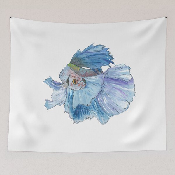 Item preview, Siamese fighting fish designed and sold by RebeccaMcGoran.
