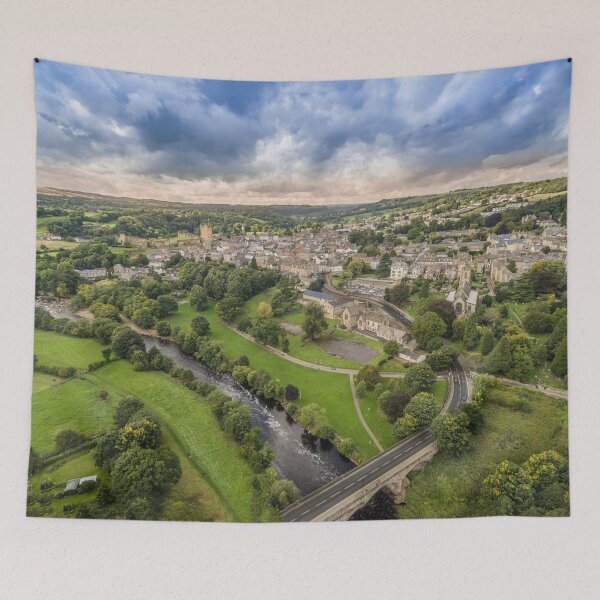 Item preview, Richmond North Yorkshire Aerial Photo designed and sold by Ben Wilkinson.