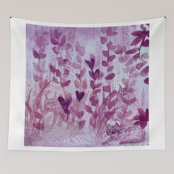Item preview, hiding cats designed and sold by Marianna Tankelevich.