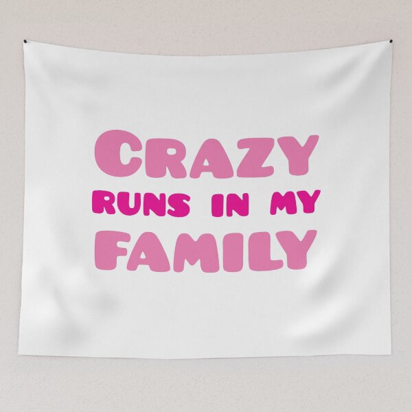 Item preview, Crazy runs in my family designed and sold by jazzydevil.