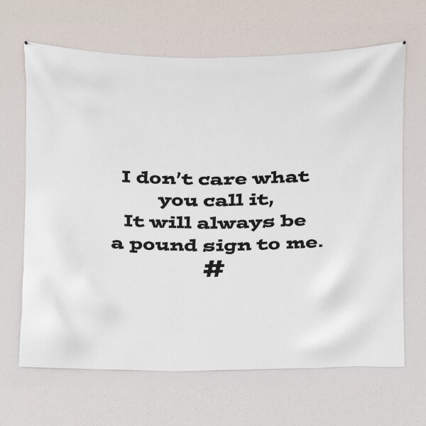 Item preview, Pound Sign designed and sold by Frankie Cat Photography.