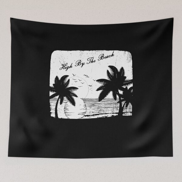 Item preview, High By The Beach (Black & White) designed and sold by Sacredrite.