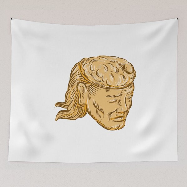 Item preview, Man Open Head Brain Etching designed and sold by patrimonio.