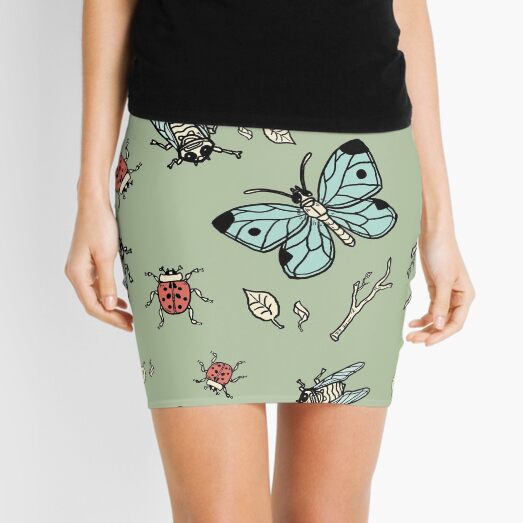I'll F★ck you Up if you're Mean to Bugs Mini Skirt