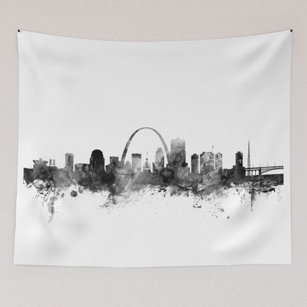 Item preview, St Louis Missouri Skyline designed and sold by ArtPrints.