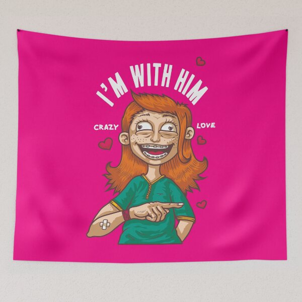 Item preview, Im with Him designed and sold by ElectricRay.