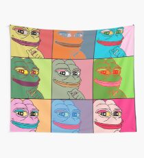 Seltene Pop Art Marilyn Monroe Pepe der Frosch Wandbehang