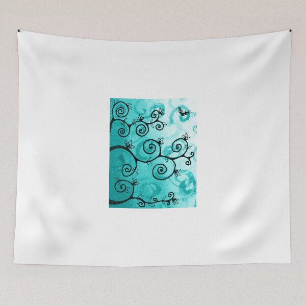 Item preview, Whimsical Tree And A Hummingbird  designed and sold by Irina Sztukowski.