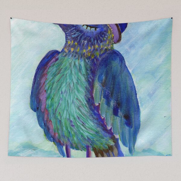 Item preview, Bird Brings Good Luck. Father designed and sold by Elena Schnaider.