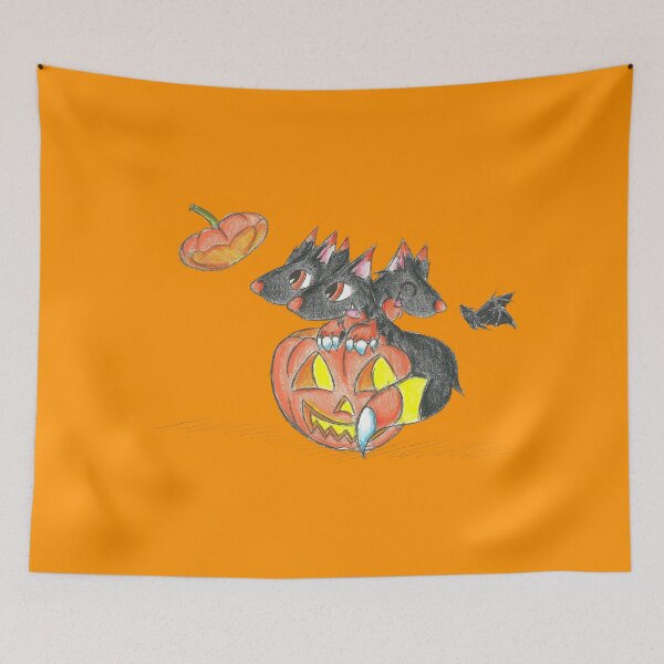 Item preview, Halloween Cerberus Pup designed and sold by KOKeefeArt.