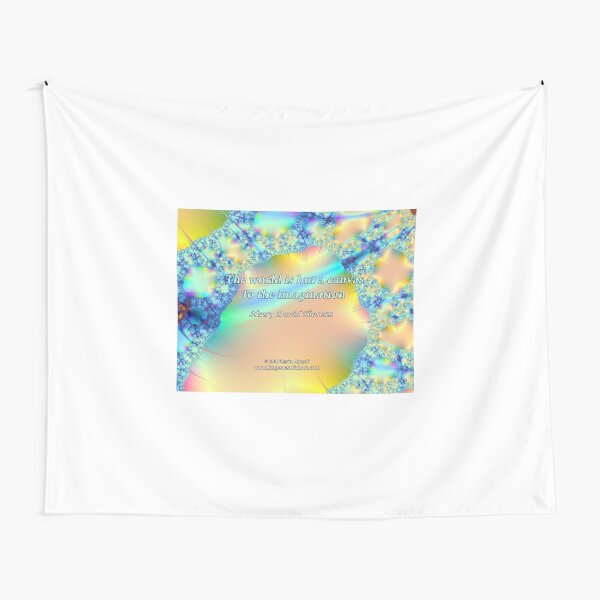 World Is But A Canvas Tapestry