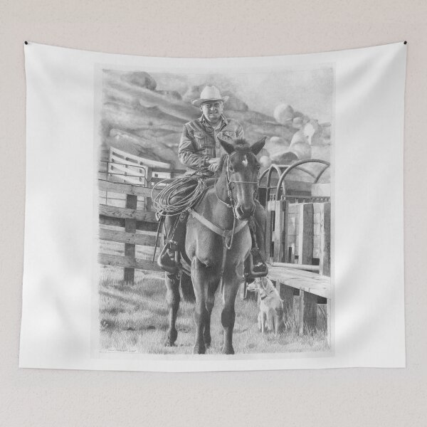 Item preview, Man riding horse designed and sold by David J. Vanderpool.