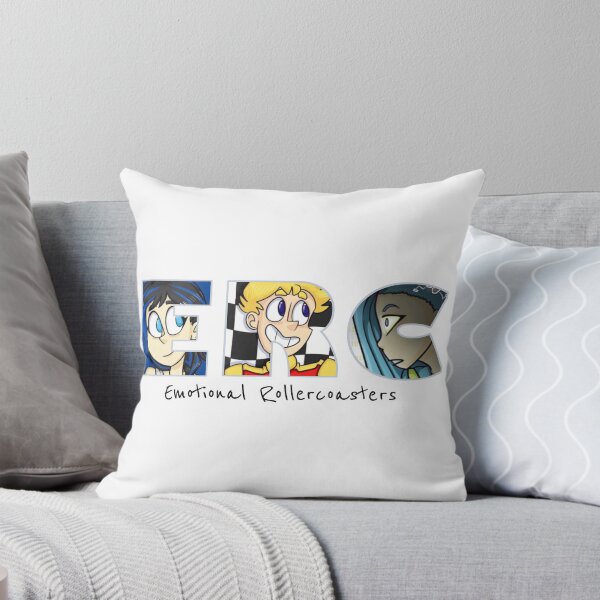 Item preview, ERC Character Logo (Mil, Dragster, Fury) designed and sold by Emotional Rollercoasters.