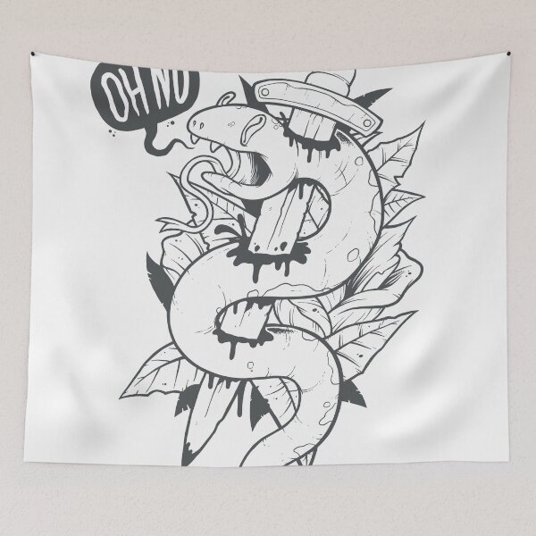 Item preview, Poor Mr. Snake BW designed and sold by Torquem.