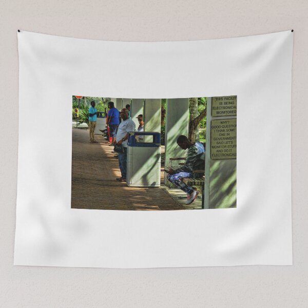 Item preview, Great Pants at the Bus Stop with Humor designed and sold by GolemAura.