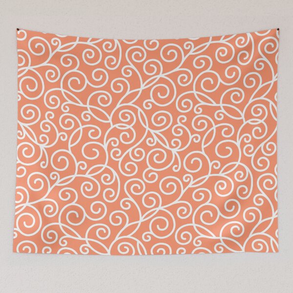 Aperçu de l'œuvre Coral Swirl Pattern créée et vendue par ImageNugget.