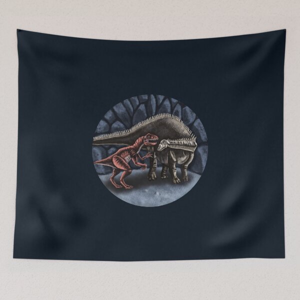 Item preview, Allosaurus and Diplodocus designed and sold by Alan Funk.