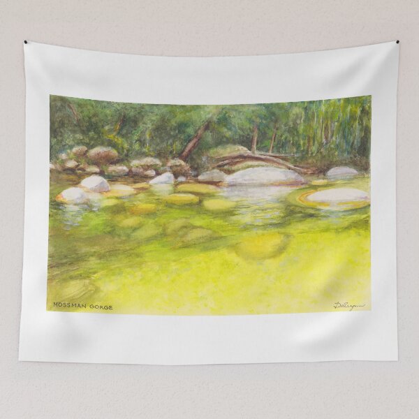 Item preview, Mossman River in Mossman Gorge and Tropical Rainforest, Far North Queensland designed and sold by Dai Wynn Fine Art.