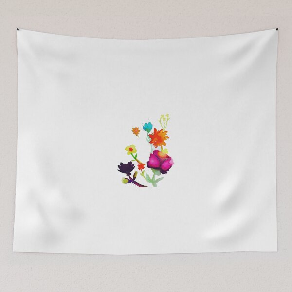 Item preview, Cheery Bright Watercolor Floral Painting designed and sold by Christine Lee Smith.