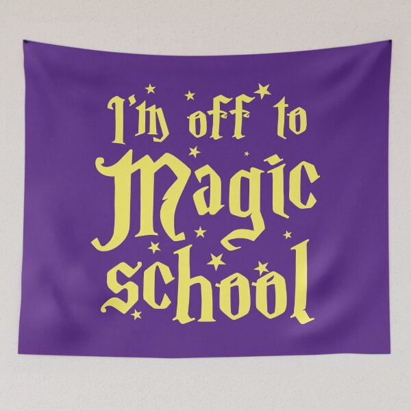 Item preview, I'm off the MAGIC SCHOOL designed and sold by jazzydevil.
