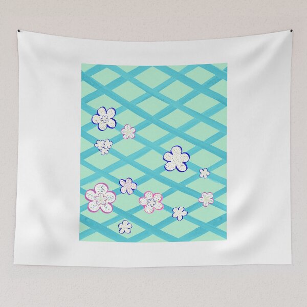 Item preview, Baby Blue Flower Garden designed and sold by Irina Sztukowski.